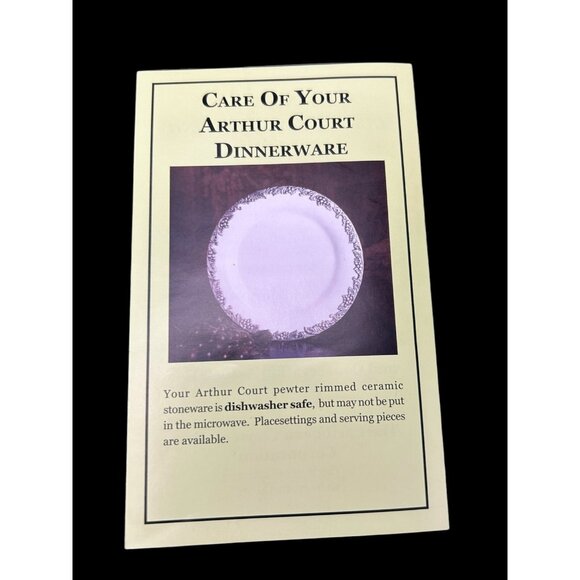 New in Box Arthur Court 2005 Grape 10" x 5" Small Olive Cheese Appetizer Tray - Picture 10 of 10